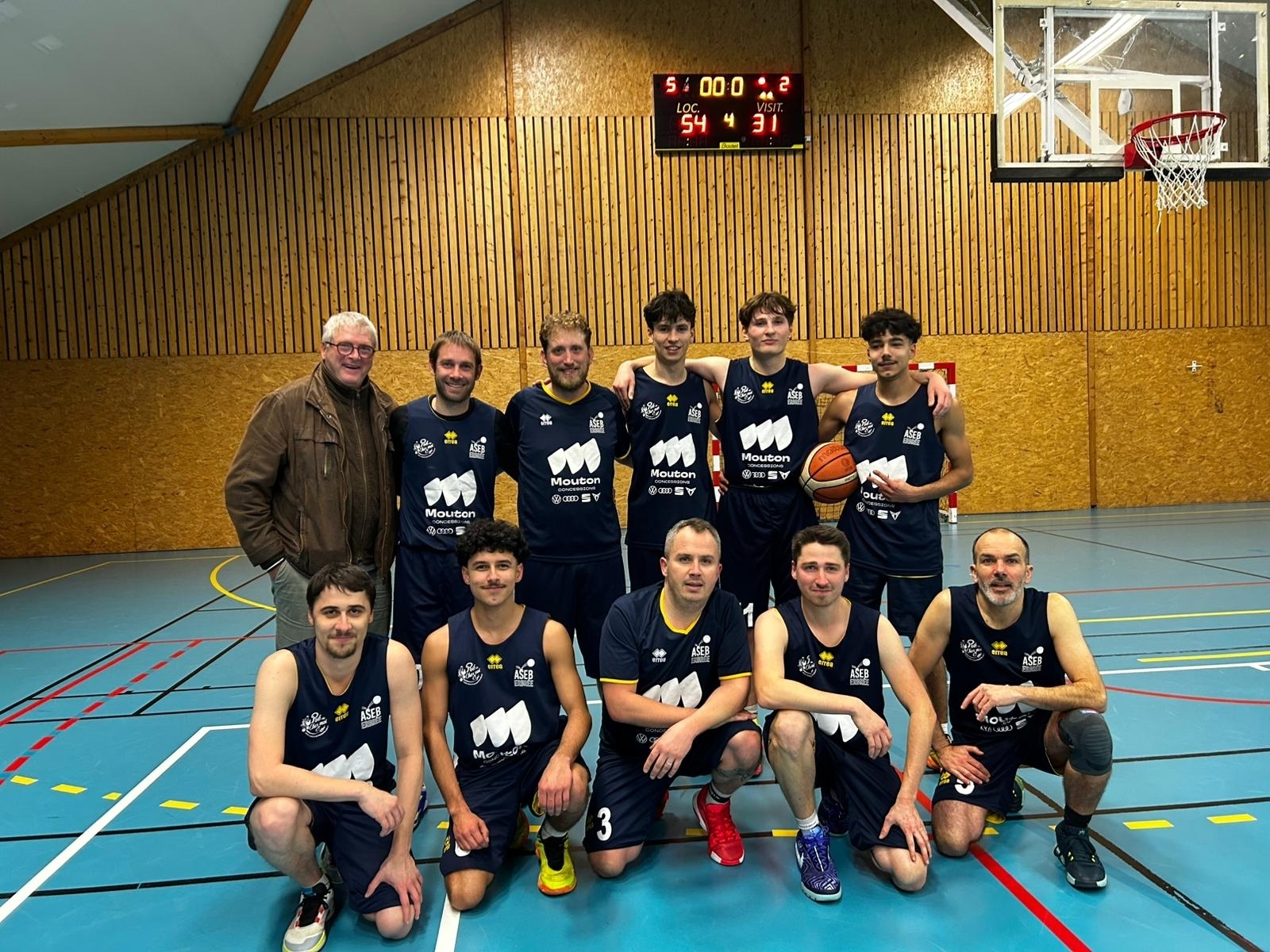 Belle victoire des SM contre Servon le vendredi 9 janvier 2026