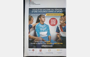 Signaler une violence dans le sport