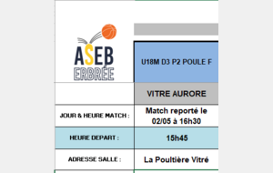 Planning du 2 Mai 2026