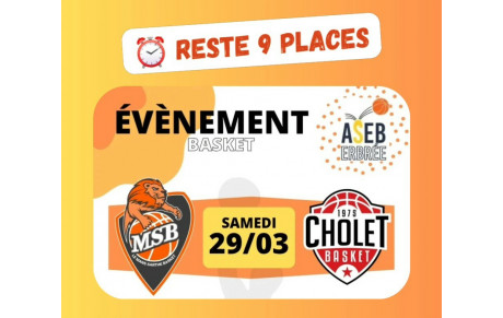 Match Le Mans / Cholet 